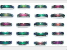 2021 Qualitymixed size 100pcs Color Changable Mood Ring 6mm in width26gpc9145127