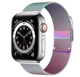 Полоса для Apple Watch Bess 38 мм 40 мм 41 мм IWATCH SE 6 5 4 3 Магнитные петли умные часы браслет 75188595