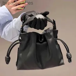 Loeweelry Wysokiej jakości oryginalne designerskie torby dla kobiet luksusowy zupełnie mała szczęśliwa torba na wodę torba na wiadro sznurka