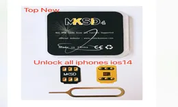 MKSD4 -Kleberaufkleber ICCID Entsperren Sie alle Träger für IP11pro Max 11 XSMAX XR X 678PLUS Gevey Sim Heicardsim VSIM2886664