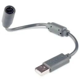 Новый 2024 1PCS лоты USB Breadaway Extension Cable в шнур адаптера преобразователя ПК для проводного контроллера Microsoft Xbox 360 для Xbox 360 для