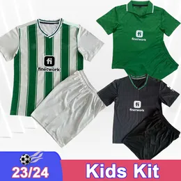 2023 24 Real Betis Kids Kit Fußballtrikot