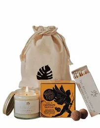 5pcs de embalagem de vela de lona espessa, bolsa de fundo redonda para velas, sacola de cordão de lona, bolsa de poeira para velas, velas, e7ge#