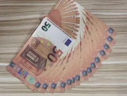 Подарки Prop Fake Collection Копировать заготовку 50 Money Faux Movie Euro Game Play и Wholes Ipagx8174610