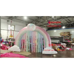Mascot Costumes Iatable Arch, Rainbow Door, and Beautiful Scenery, Customized by Manufacturers
