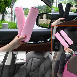 2024 2Pcs Car Seat Belt Covers Insurance Shoulder Cushion Pad For Kids Children Adults Youth Seatbelt Auto Interior Accessories