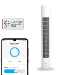 Produkter Mijia Electric Fan Cooling Air Bladless vidvinkel Vind Noiseless Standing Fans Control av Mijia App