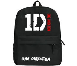 One Direction Sırt Çantası 1D Rock Band Daypack Up Tüm Gece Okul Çantası Müzik Sırtı Satchel Okul Çantası Açık Günü Pack4697431