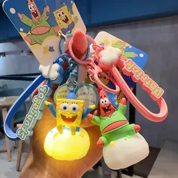 Kişiselleştirilmiş ve Yaratıcı Çevresel Oyun Bulut Gecesi Işık Orijinal Sünger, Bebek Pasta, Yıldız Doll Anahtarlık Küçük Kolye