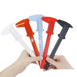 Other Plastic Vernier Caliper 80Mm 100Mm Jewelry Measuring Tools Minuble Scale Rer Portable For School Student Drop Delivery Dhgarden Dhkny