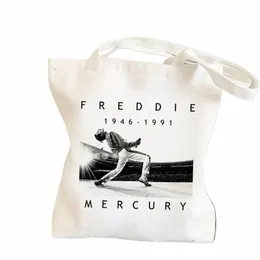 Freddie Mercury Shop Bag Shopper Shop torebka torebka Bolso torba TOTE Cloth Składany worek toile 41oy#