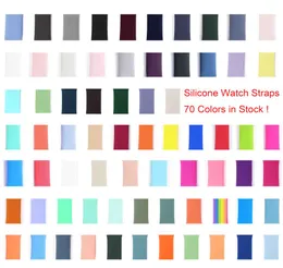 Sport Silicone Watch Strap Loop Band Bracelet para Apple Watch Series 8 7 6 5 4 3 2 Banda de relógio de substituição 49 45 41 44 42 40 38mm IW8393021