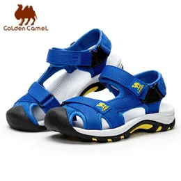 GOLDEN CAMEL Childrens Sandals Anticollision Women Shoes Nonslip Soft Bottom Boys Beach Sandal 2023 for Men Slipper 240415