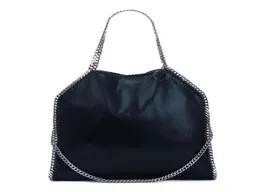 Frauen Modeeinkaufstasche große Größe 37 cm Stella McCartney Soft PVC Leder Lady Handtasche mit PUTSE5723482