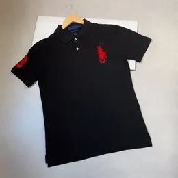 Designer tops Polo mens Paul tshirts Big horse America ralphs Embroidery womens letter 3 T-shirts printing polos summer casual short sleeve
