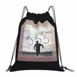 rare The Fever 333 Drawstring Bags Gym Bag Newest Foldable Sports Style Large Capacity v7Oj#