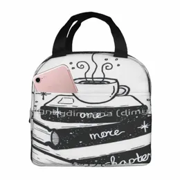 one More Chapter Lunch Tote Lunch Bag Thermo Ctainer Lunch Box Thermal D8Yq#