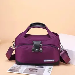 Bolsa para mulheres 2024 Bolsa de moda Lazer Oxford Pano ombro ombro à prova d'água Body Torebka damska saco A Main