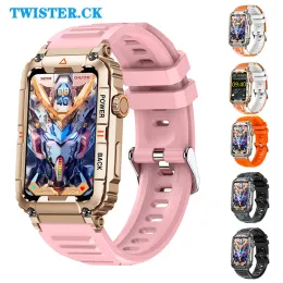 الساعات KR88 Bluetooth 5.1 Smart Watch Sports Sports Smart Watch 1.57 Long Screen HD Call 8763E Connection Smart Bracelet Smart