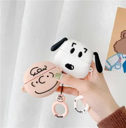 Cute Cartoon Apple Pro Headset Cover Silicone Soft Generation Protective Case Coloful Air Pods charging box soft silicone7628046