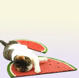 Котенок коврик для коврика коврики SISAL Pets Crashing Post Sleep Mate Toy Claws Care Cats Мебель Поставщики 220613098296