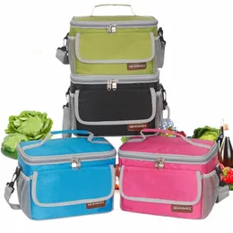 portable Insulated Bags Women Men Waterproof and Leakproof Cooler Fridge EVA 6L Thermal Lunch Food Picnic Outdoor Bento Bag Work N9lE#