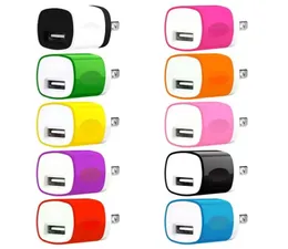 Telefonladegeräte 5V 1A USB -Anschlüsse US EU AC HOME HOME WALL LEGER -PLUG -Adapter für iPhone Samsung S6 S7 Edge Smartphones4766480