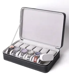 Case d'oro Case 61012 GRUNGS Organizzatore di scatole portatili Care in pelle PU con Zipper Classic Multifunctional Bracciale Display C6378585