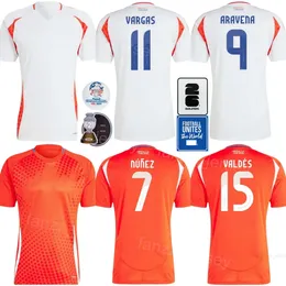 Copa America 2024 Futbol Şili Jersey 15 Beausejour 8 Vidal 17 Medel 20 Aranguiz 13 Pulgar 3 Maripan 13 Erick 15 Valdes Medel Vidal Futbol Gömlek Kitleri Milli Takımı