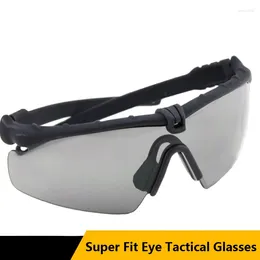 Utomhusglasögon Taktiska glasögon Special Forces CS Army Fans som skjuter Goggles S anti-dimma skyddande ridning