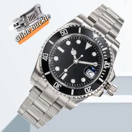 Luxury Watch for Man Watchbox Automatische Uhren 40mm 904L Edelstahl Schweizer Luminer Sapphire wasserdichte Bewegung Uhren Montre de Luxe Dhgate Gift Watchbox