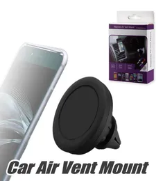 360 -градусный вращение автомобиль Mount Mount Phone Station Storng Magnetic Car Holder легче за рулем с розничной Box5658581