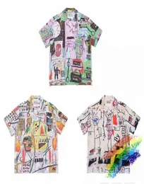 Wacko Maria Hawaii Shirt Men Women 11 Quality Summer Style Digital Printing Top Tees9180332