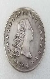1794 Copia di monete da dollaro a busto drappeggiato0123456789105563454