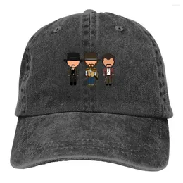 Top Caps Blocky Vector Eds Klasik Beyzbol Kapağı Erkek Şapkalar Kadın Vizör Koruma Snapback İyi Kötü ve Çirkin Film