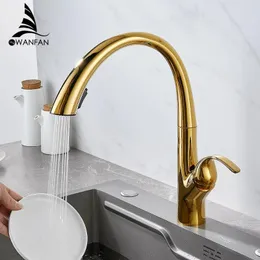 Rubinetti da cucina in oro premium tracciare il rubinetto-ad alta qualità che vende a leva singola e tocco di acqua fredda 866116