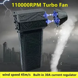 110000 rpm wentylator Turbo Silent High Power Jet Speopy Bezszczotek Bezszczotek powietrza Duster z ciemnoniebieskim wskaźnikiem Light Light Blower 240415