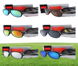 Ray Luxury Brand Polarised Men Women Pilot Solglasögon UV400 Eyewear Bans för kvinnors metallram Polaroid Lens 41256070148