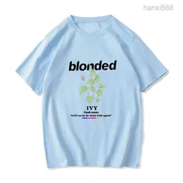 Trats Frank O-Ocean Blond Caual с короткими рукавами