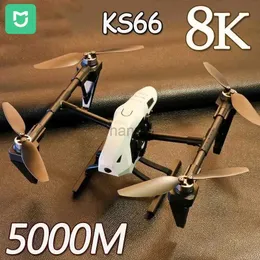 Drones Mijia KS66 Drone Professional 8K HD Dual Camera Brushless Obstacle Avoidance Optical Flow Position Aerial Photography Toy 240416