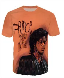 New Mody Men Men Men Singer Prince Rogers Nelson Funny Funny Printing Unissex Tshirts Casual Casual Hip Hop Tops de verão XB0283506298