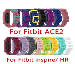 Bracciale cinturino da cinturino da polso in silicone per Fitbit Inspire Inspire HR Fitbit Ace 2 Ace2 Tracker Smartwatch Smartwatch Watch Band Wris5364950