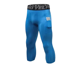 Pants Fonoun Men Pro Sport Running Pants Croped Fitness Quicktorking andningsbar hög elasticitet med fickor Tight F1081