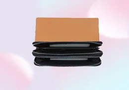 Women Wallet Fashion Classic Luxury Men Men Double Zipper Long Wallets Designer Lady Clutch Bag Base With Box8759712