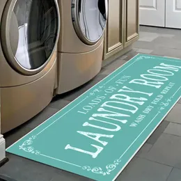 Carpets Laundry Room Rug Mat Ultra-thick Super Soft Runner With Non-slip Backing Water Absorption For Stylish