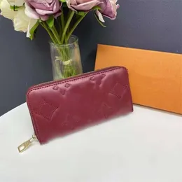Portfele sprzedane 85% fabryki detalicznej NOWOŚĆ damskich długi pojedynczy portfel Multi Card Pozycja ręczna torba z zerową torbą zerową pojemność