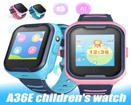 A36E Smart Watch wasserdichte GPS -Tracker -Gerät Babysicherheit Lostproof Aktivität Monitor Kinder Smartwatches mit Retail Box3152774