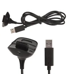 USB ładowanie kabla bezprzewodowego kontrolera gier gamepad joystick zasilacz ładowarki kabel bezprzewodowy kontroler gier na Xbox 3608046775