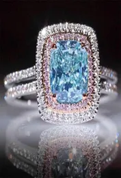 Alyans Kadınlar39s Ring 2022 Trend Lüks Kaliteli Takı Büyük Taş Fingerring Bijoux Femme Luxe Anillos Mujer Navidad GIF2648590