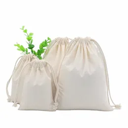 Zhuangshijie Grande qualidade cott small colar bolsa de cordas de grande capacidade para grande capacidade de tamanho grande alimento pão sacos portáteis g5ef#